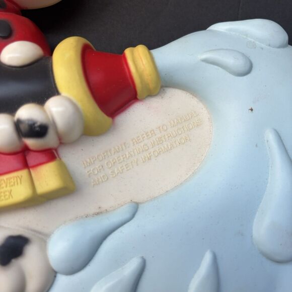 Vtg 1989 Funtech Safety's Sake Smoke Detector & Fire Alarm Dalmatian Rare - Picture 2 of 7